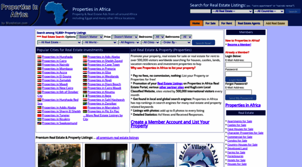 africapropertylistings.com