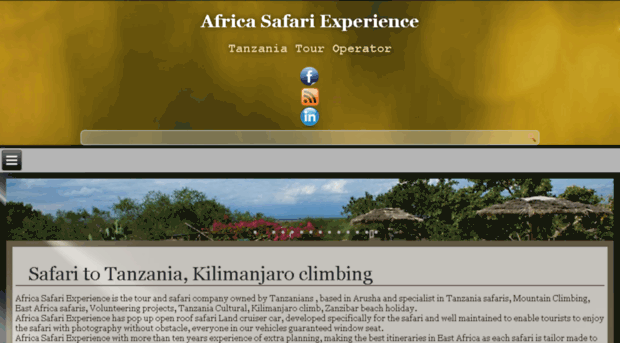 africasafariexperience.com