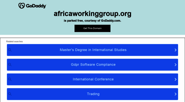 africaworkinggroup.org