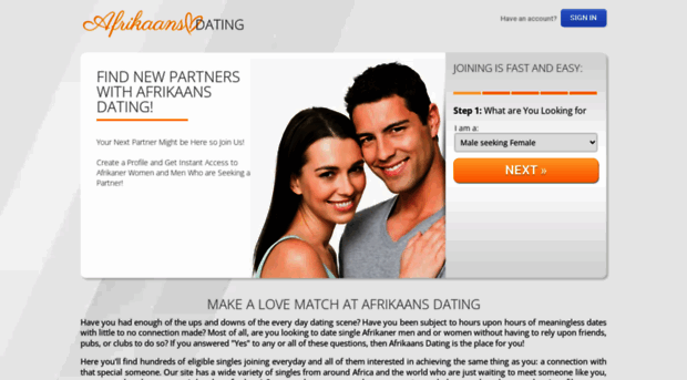 afrikaansdating.co.za