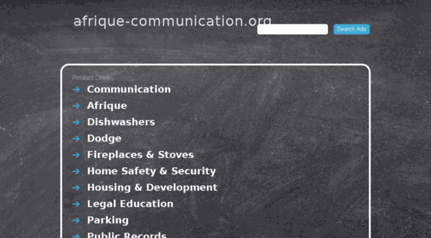 afrique-communication.org