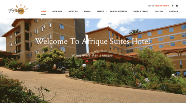 afriquesuiteshotel.com