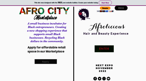 afrolicioushairexpo.com