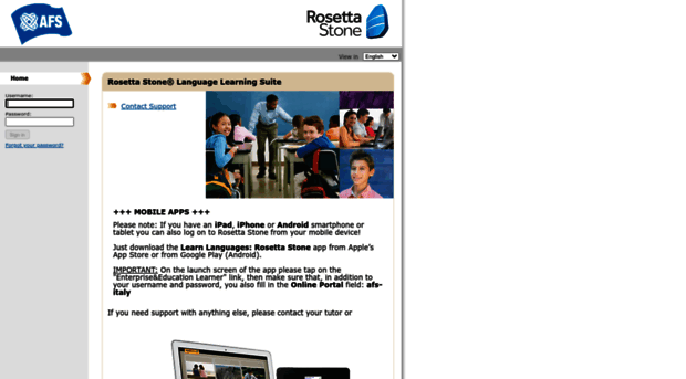 afs-italy.rosettastoneclassroom.com