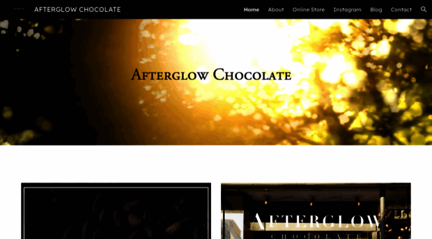 afterglow-chocolate.com