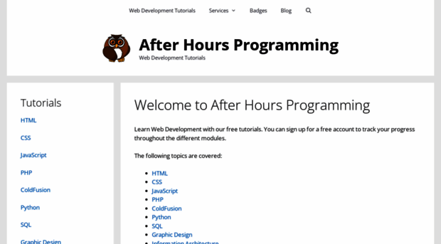 afterhoursprogramming.com
