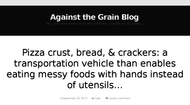 againstthegrainblog.com