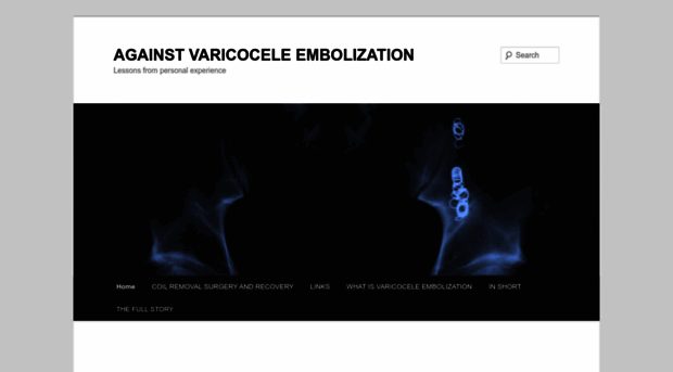 againstvaricoceleembolization.org