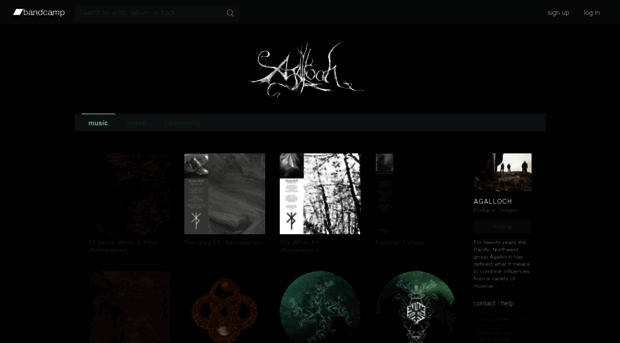 agalloch.bandcamp.com