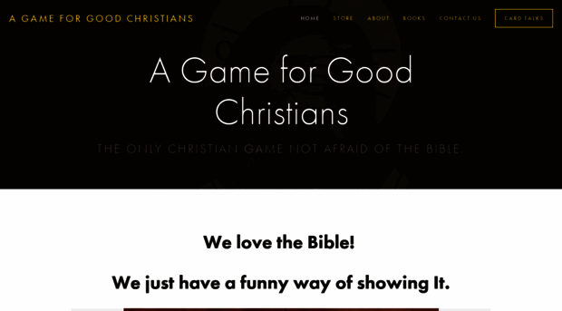 agameforgoodchristians.com