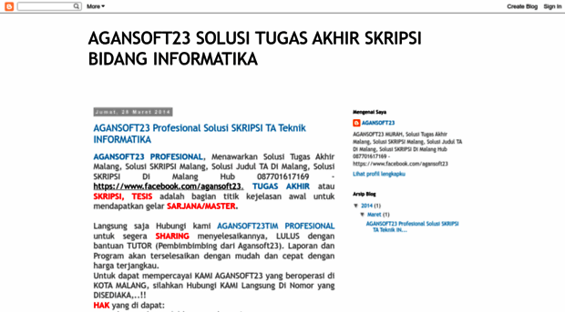 agansoft23solusiskripsiinformatika.blogspot.com