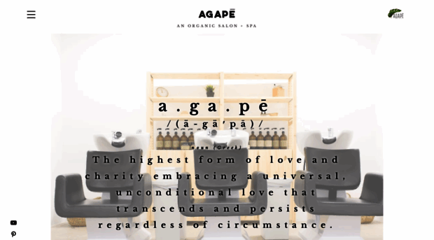 agape-salon.com