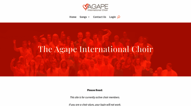 agapechoirmembers.com