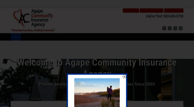 agapecommunityinsagency.com