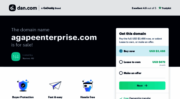 agapeenterprise.com