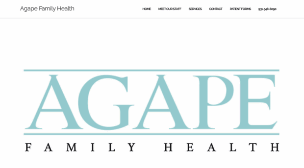 agapefamilyhealth.com