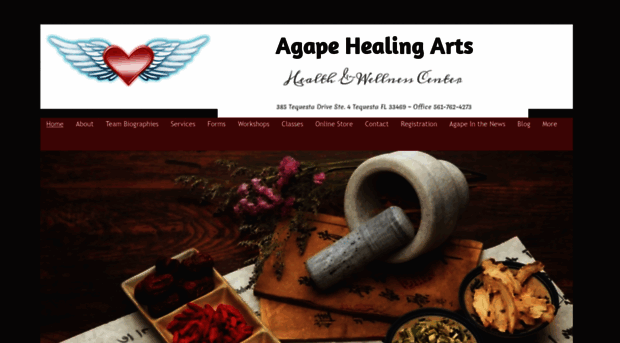 agapehealingarts.com