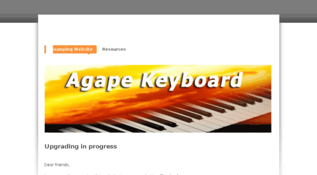 agapekeyboard.com