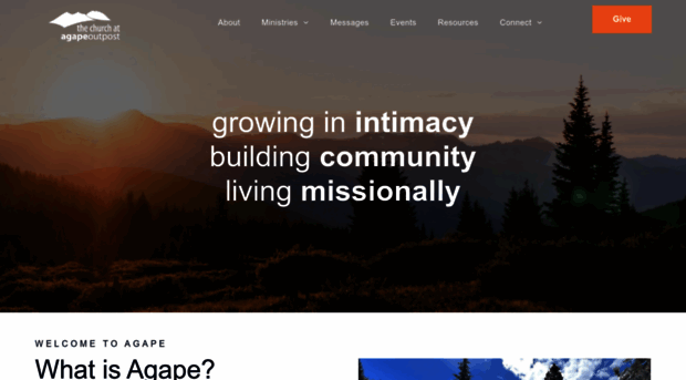 agapeoutpost.org