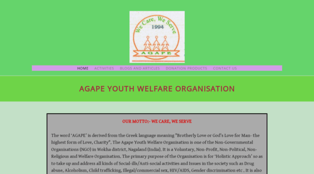 agapewelfare.com