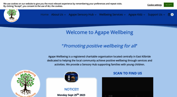 agapewellbeing.com