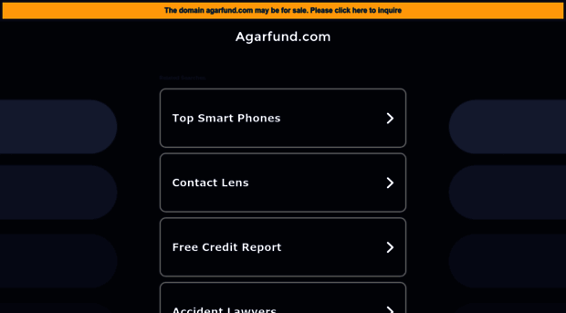 agarfund.com