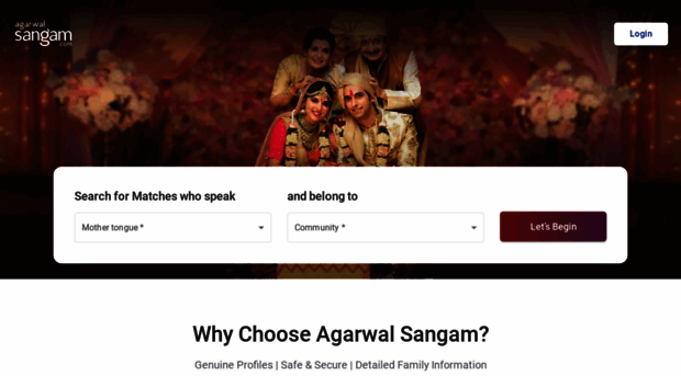 agarwal.sangam.com