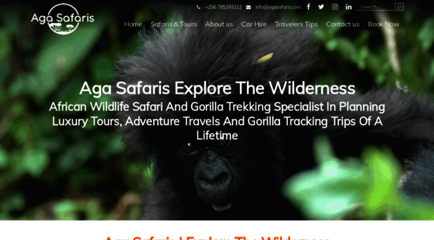 agasafaris.com