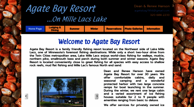 agatebayresort.com