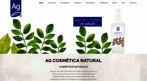 agcosmeticanatural.com