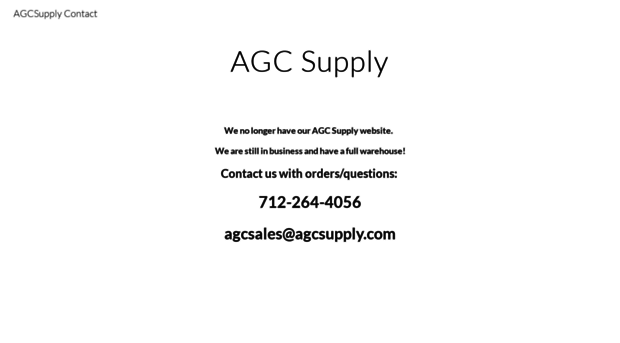 agcsupply.com