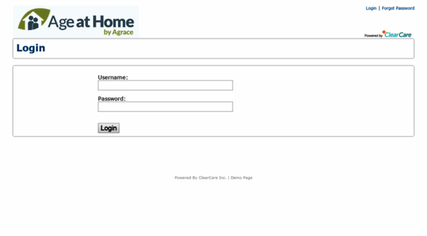 ageathome.clearcareonline.com