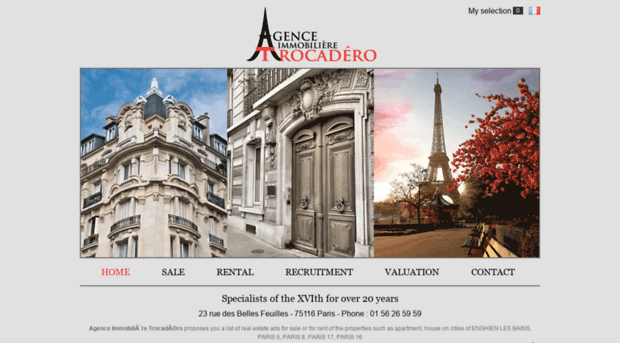 agencedutrocadero.com