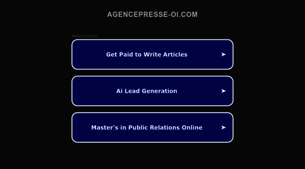 agencepresse-oi.com