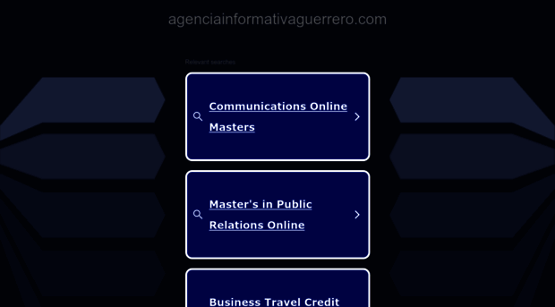 agenciainformativaguerrero.com