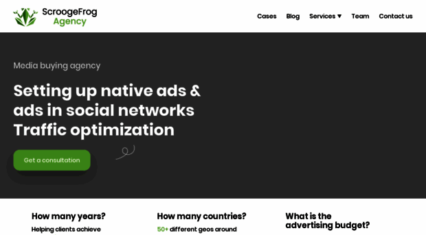 agency.scroogefrog.com