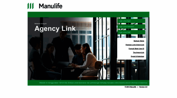 agencylink.manulife.co.id - AgencyLink Manulife Indonesia ... - Agency Link  Manulife