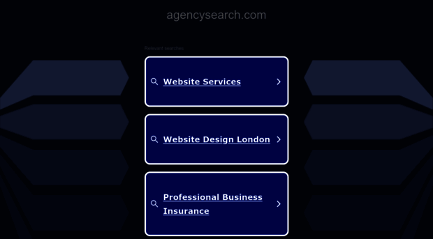 agencysearch.com