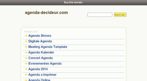 agenda-decideur.com