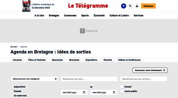 agenda.letelegramme.fr