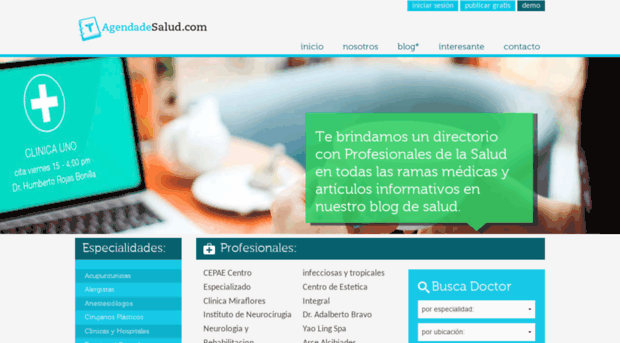 agendadesalud.com