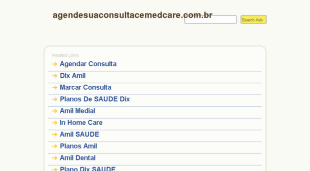 agendesuaconsultacemedcare.com.br