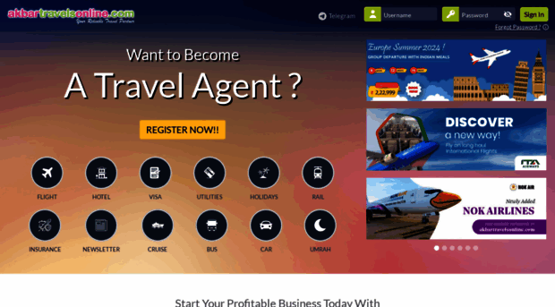 agent.akbartravelsonline.com