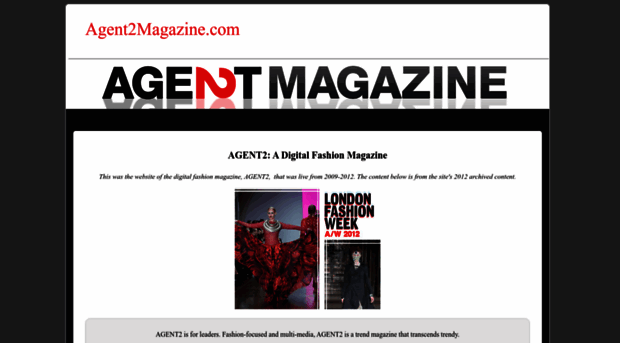 agent2magazine.com