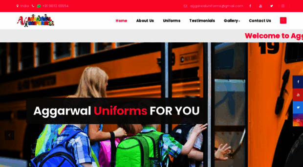 aggarwaluniforms.com