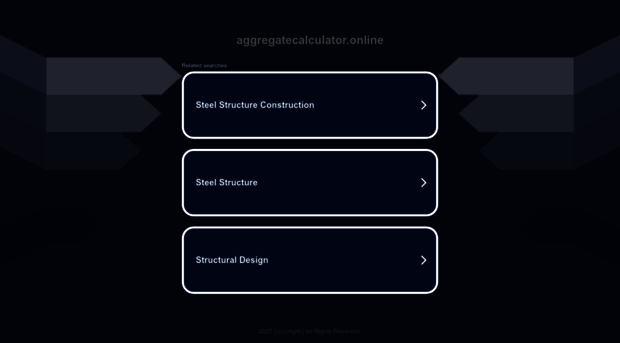 aggregatecalculator.online