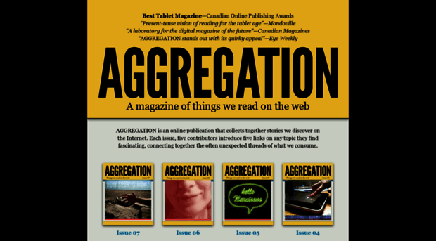 aggregationmagazine.com