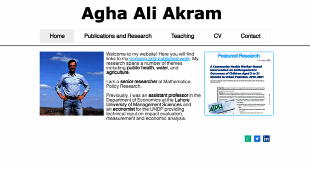 aghaaliakram.com