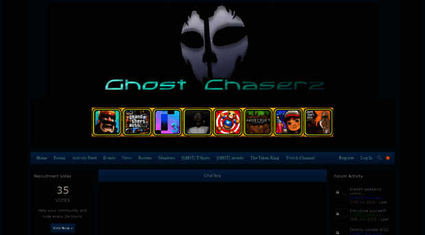 aghostchase.clanwebsite.com