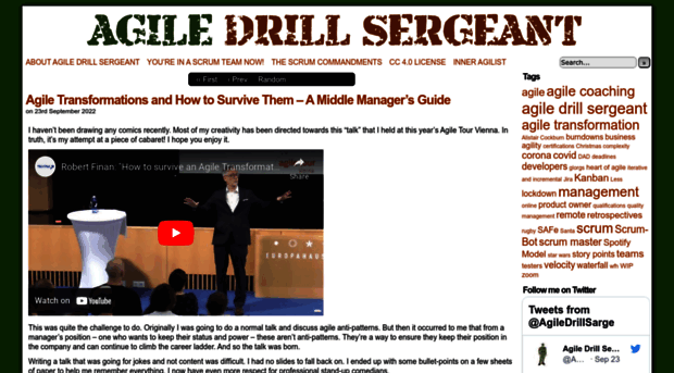 agiledrillsergeant.com